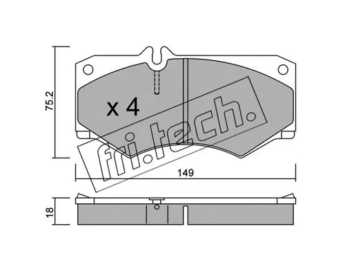 Brake Pad Set, disc brake (016.0)