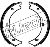Brake Shoe Set, parking brake (1253.725)