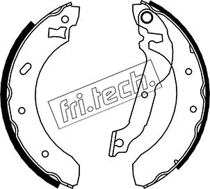 Brake Shoe Set (1040.134)
