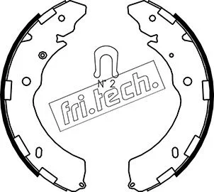 Brake Shoe Set (1064.181)