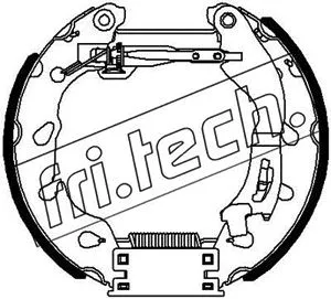 Brake Shoe Set (16460)