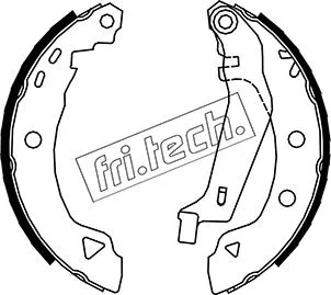 Brake Shoe Set (1004.008Y)