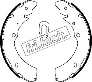 Brake Shoe Set (1047.374)