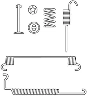 Accessory Kit, brake shoes (1444)