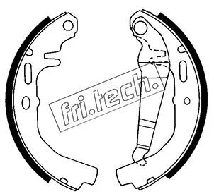 Brake Shoe Set (1073.158)