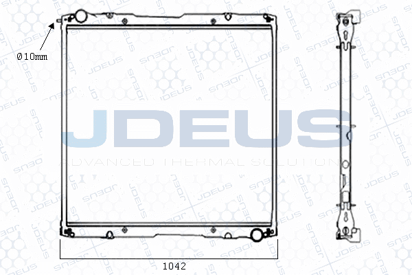 Radiator, engine cooling (M-141002A)
