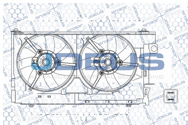 Fan, engine cooling (EV07M410)