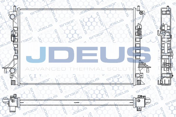 Radiator, engine cooling (M-023122A)