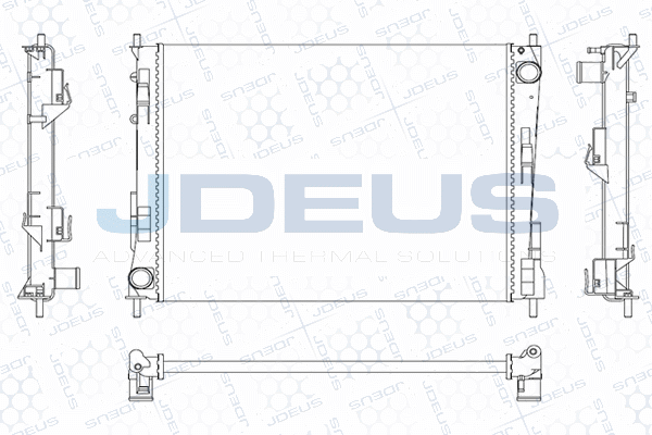 Radiator, engine cooling (M-0230890)