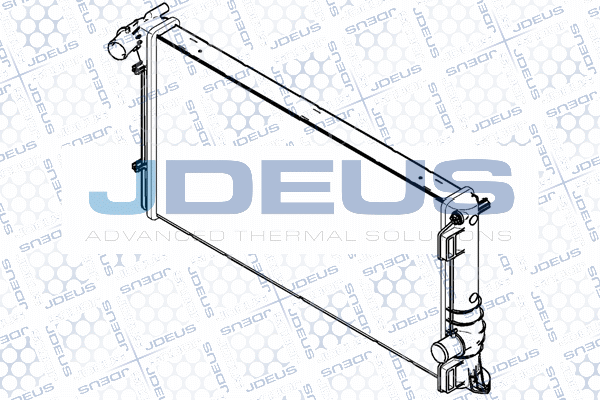 Radiator, engine cooling (RA0110990)