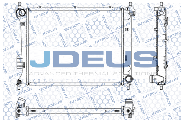 Radiator, engine cooling (M-0540410)