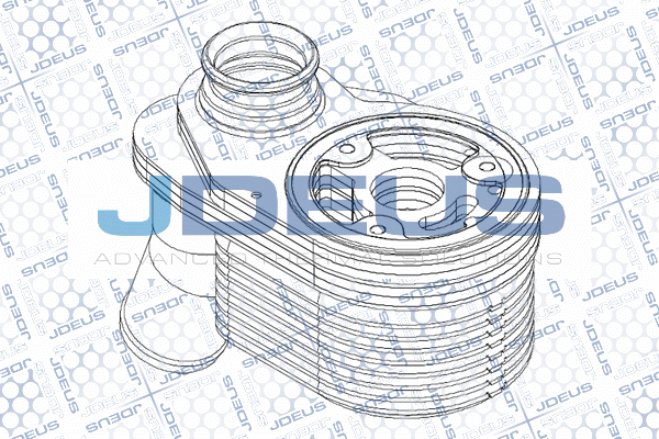 Oil Cooler, engine oil (M-4140101)