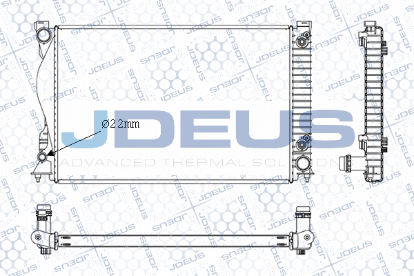 Radiator, engine cooling (M-0010380)