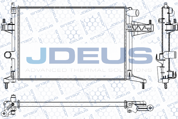 Radiator, engine cooling (RA0200710)