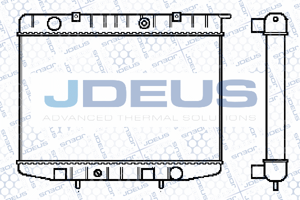 Radiator, engine cooling (020M25)