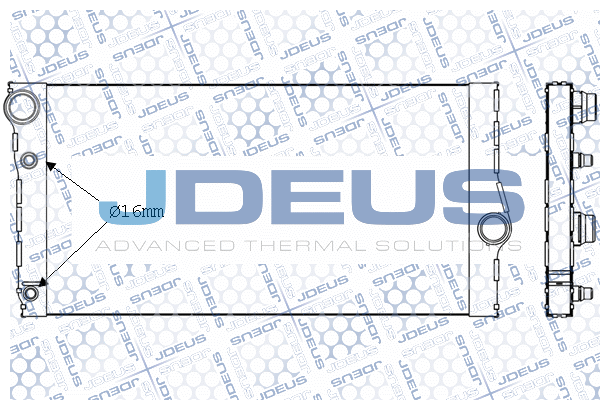 Radiator, engine cooling (M-005031A)