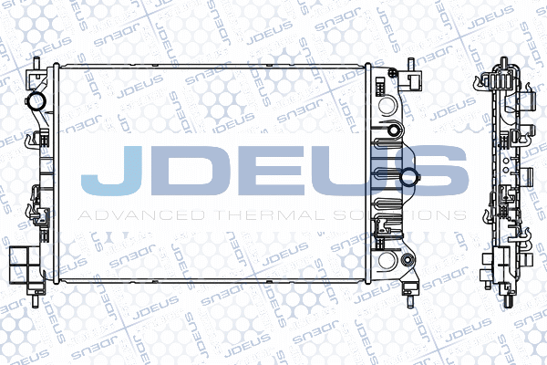 Radiator, engine cooling (M-056018A)