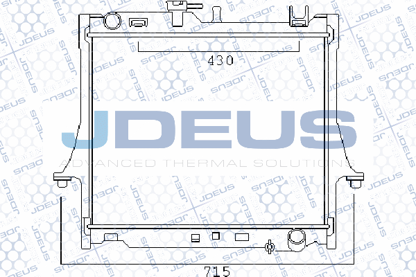 Radiator, engine cooling (M-0040050)