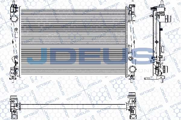 Radiator, engine cooling