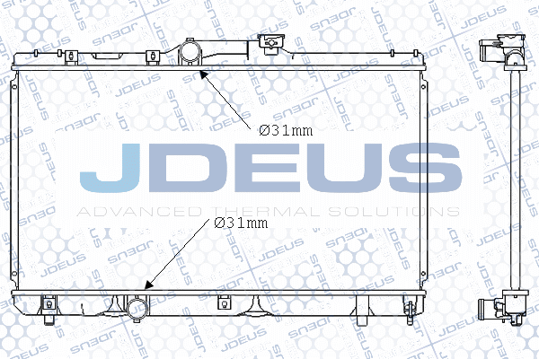 Radiator, engine cooling (028N21)
