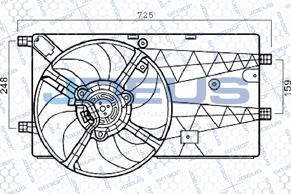Fan, engine cooling (EV111290)