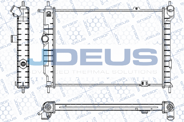 Radiator, engine cooling (RA0200440)