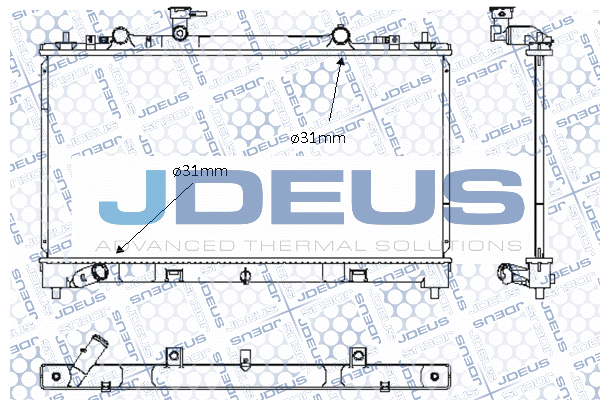 Radiator, engine cooling (M-0160360)
