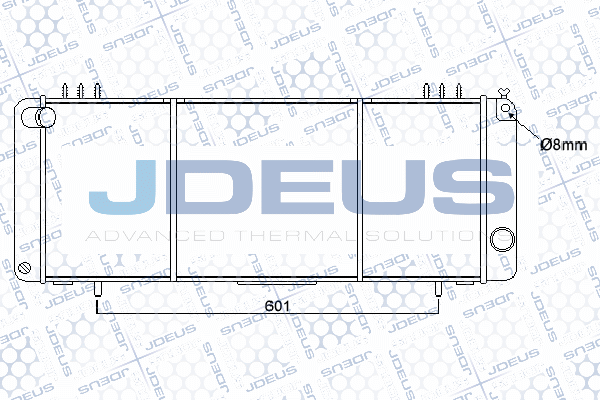 Radiator, engine cooling (057M02)