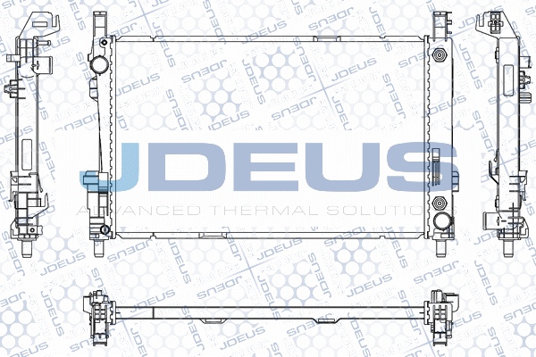 Radiator, engine cooling (M-0170760)