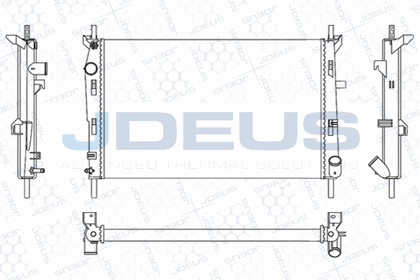 Radiator, engine cooling (M-0120870)