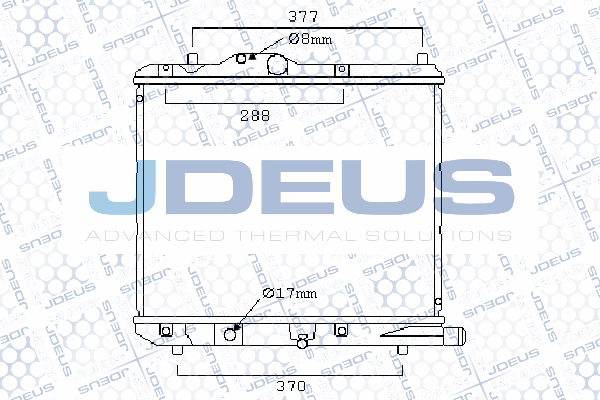 Radiator, engine cooling (042M28)