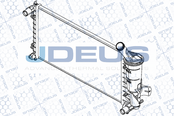 Radiator, engine cooling (RA0110970)