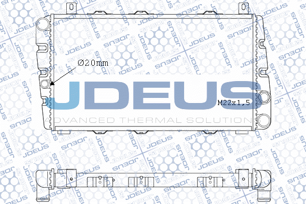 Radiator, engine cooling (M-038004A)