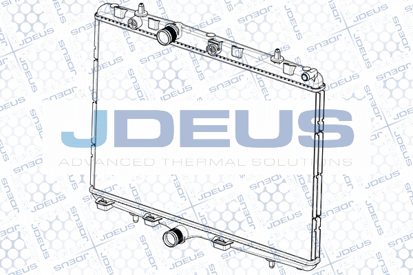 Radiator, engine cooling (RA0210350)