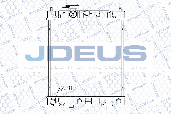 Radiator, engine cooling (019M17)