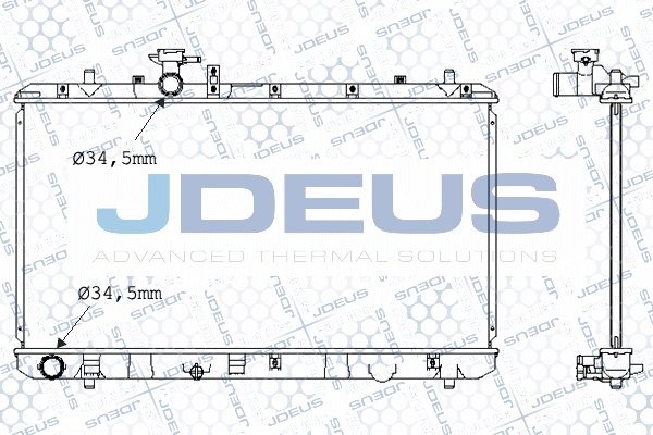 Radiator, engine cooling (042M27)