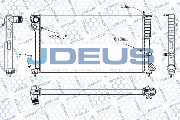 Radiator, engine cooling (M-0070130)