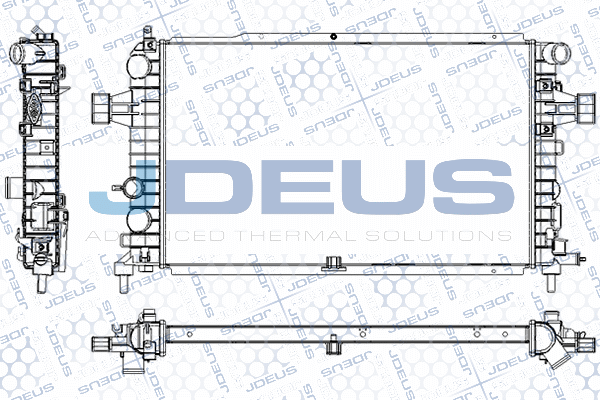 Radiator, engine cooling (RA0201000)