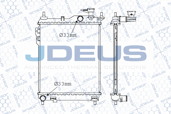 Radiator, engine cooling (M-0540150)