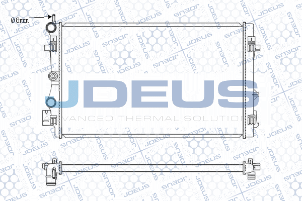 Radiator, engine cooling (M-0250300)