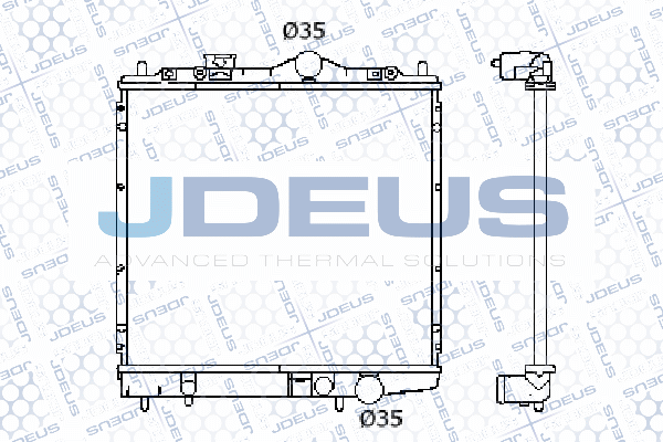 Radiator, engine cooling (018M07)