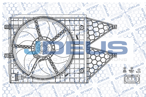 Fan, engine cooling (EV0250130)