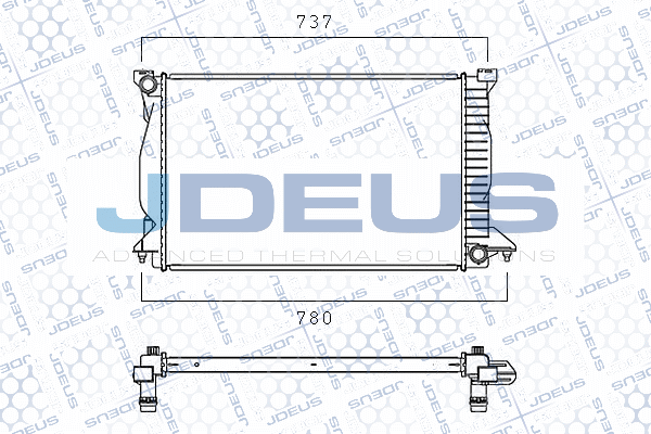 Radiator, engine cooling (M-0010120)