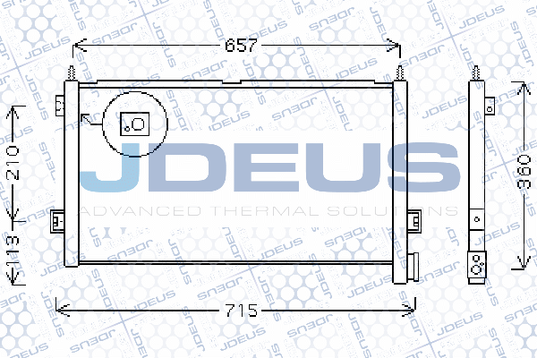 Condenser, air conditioning (731M12)