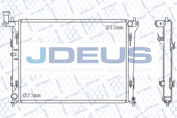 Radiator, engine cooling (M-0540280)