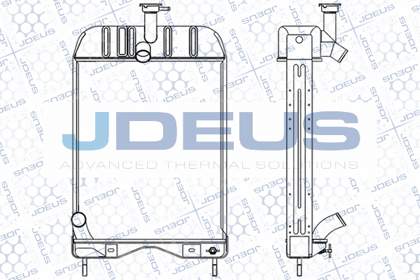 Radiator, engine cooling (M-0980020)
