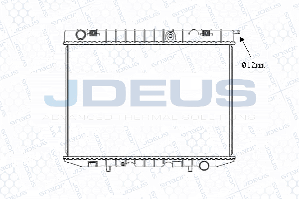 Radiator, engine cooling (M-0200250)