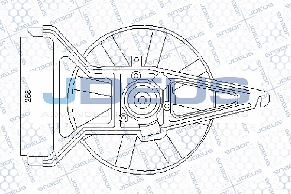 Fan, engine cooling (EV07M490)