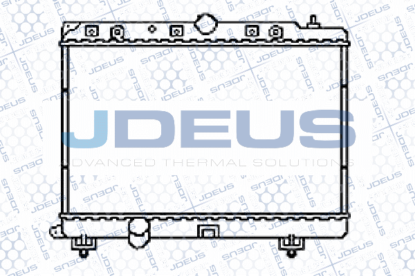Radiator, engine cooling (002M12)