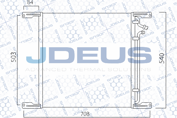 Condenser, air conditioning (708M02)